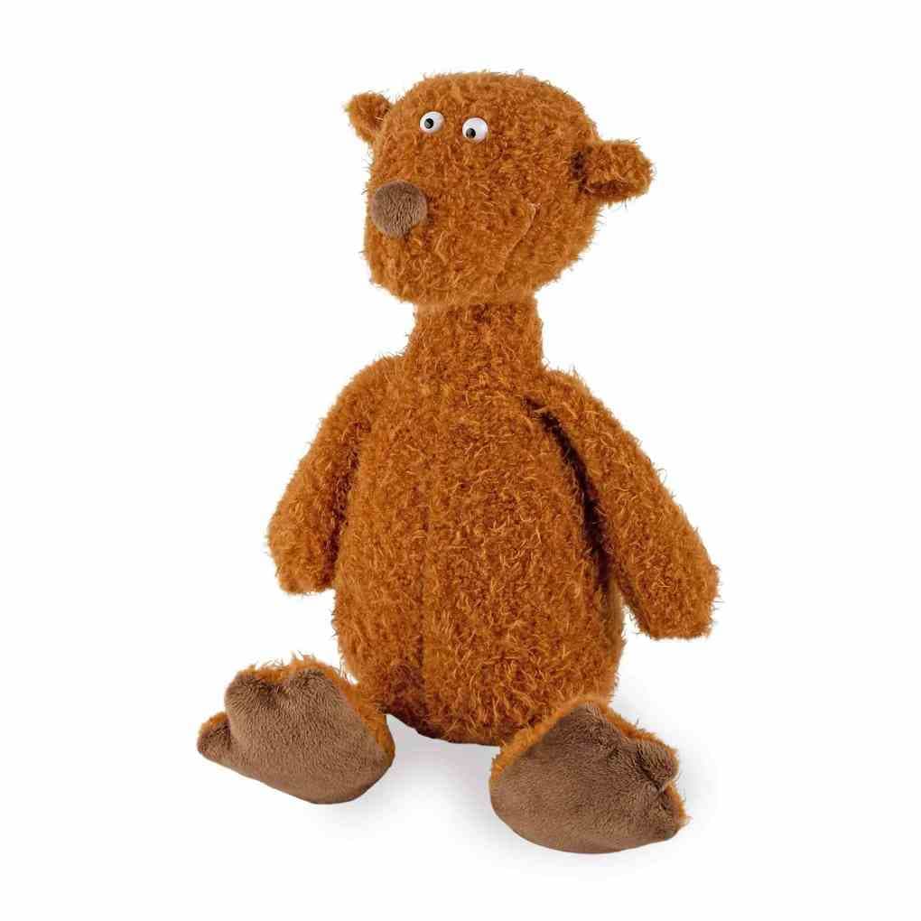 sigikid 43398 - Bär midi braun Ach Good!, Kuschelbär, 25 cm