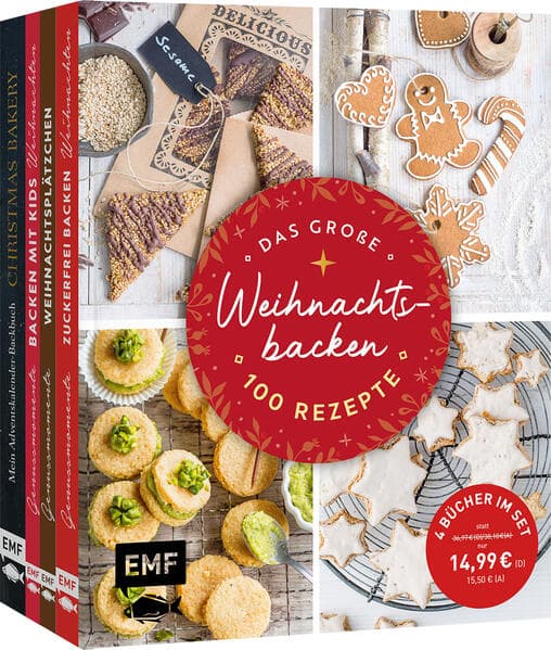 Das große Weihnachtsbacken - 100 Rezepte