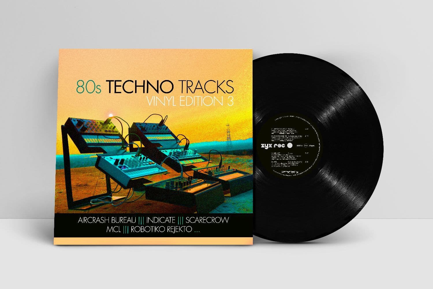 80s Techno Tracks - Vinyl Edition, 1 Schallplatte