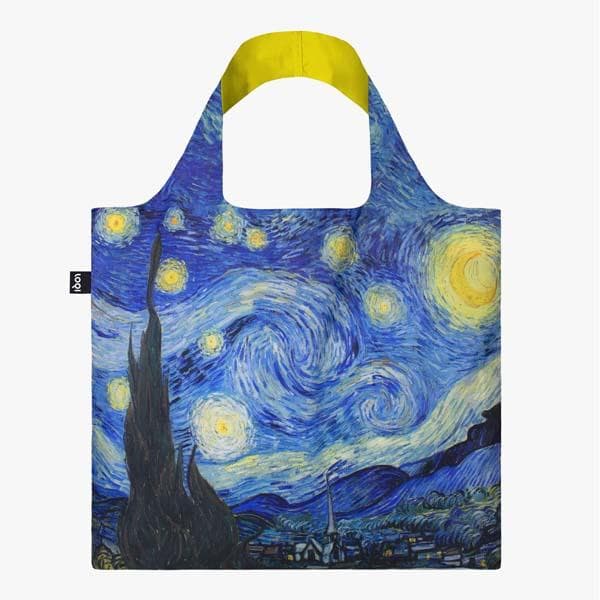 VINCENT VAN GOGH Starry Night Neon Yellow