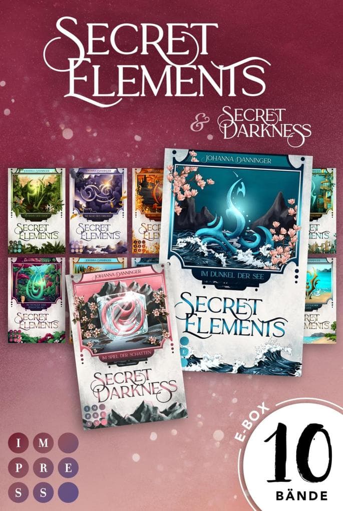 Secret Elements: Alle zehn Bände aus der magischen Secret Elements-Welt in einem Bundle!