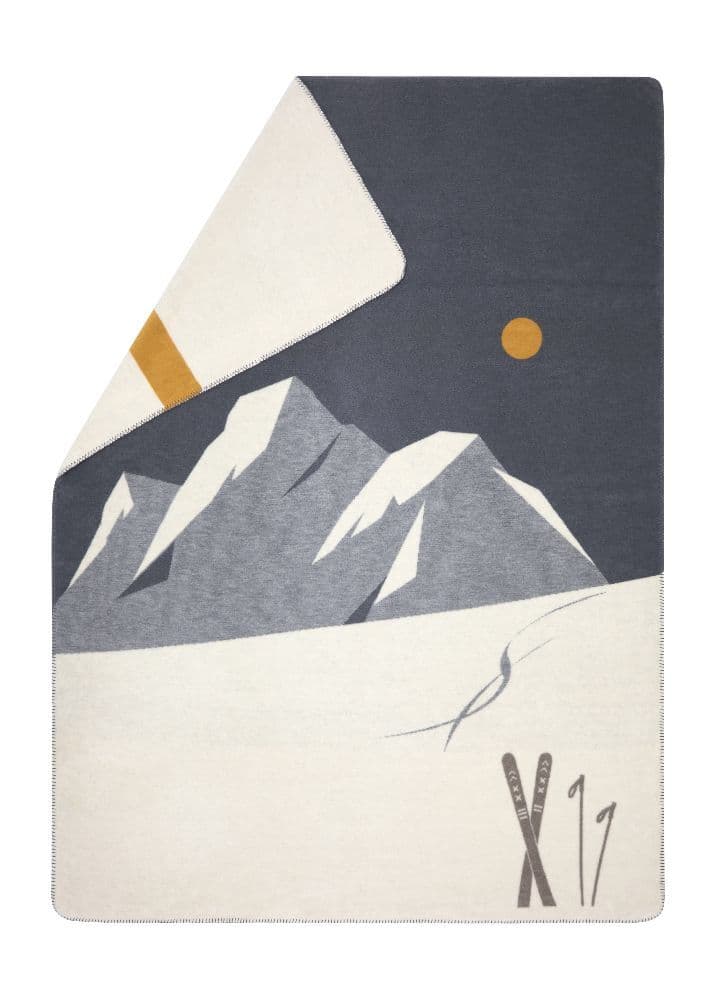 Wohndecke "skis & spuren" (GRS)