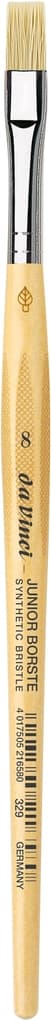 da Vinci Pinsel Junior mit synthetischen Borsten, flach, Serie 329 Gr. 8
