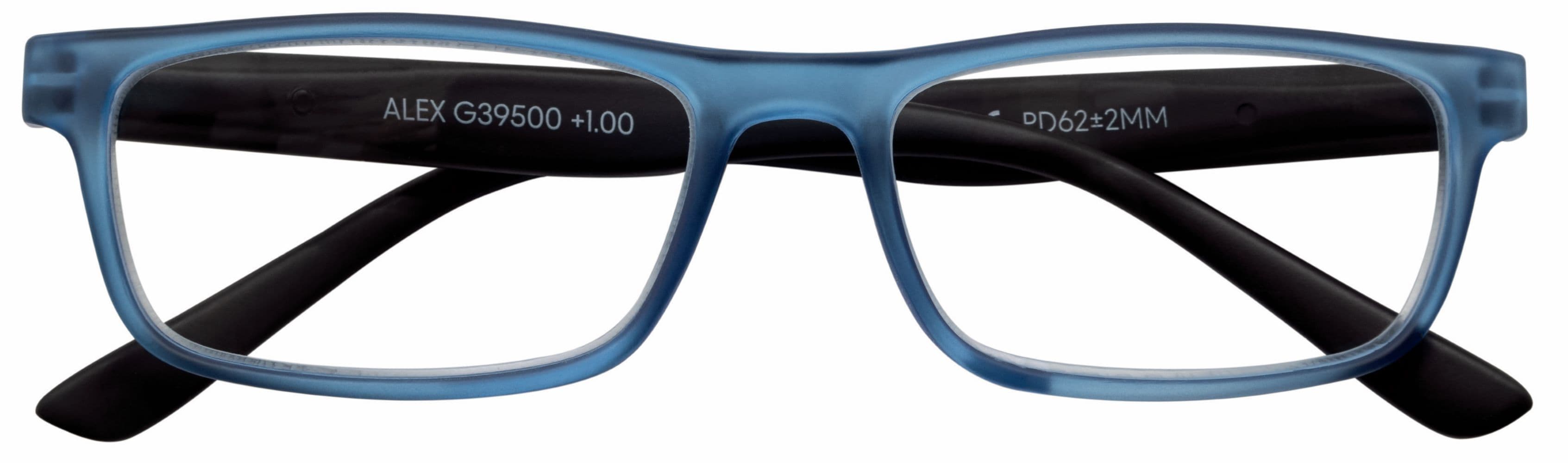 Lesebrille ALEX, blau, +1.50 dpt