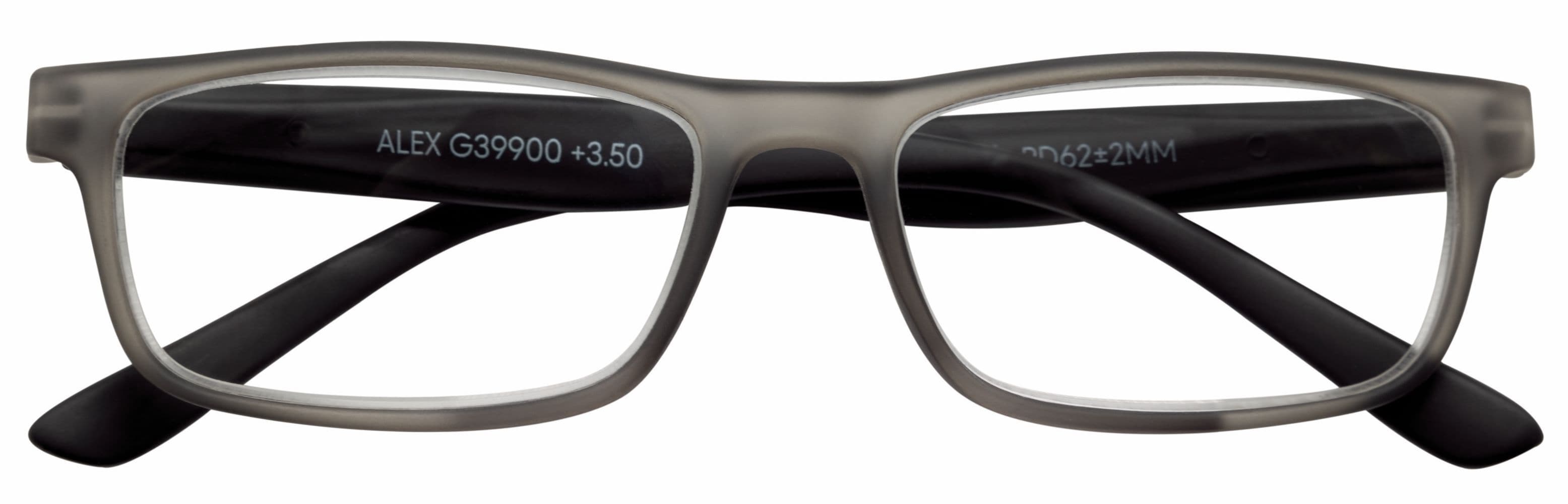 Lesebrille ALEX, anthrazit, +3.50 dpt