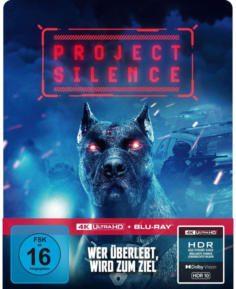 Project Silence,1 UHD-Blu-ray + Blu-ray (2-Disc Limited SteelBook)