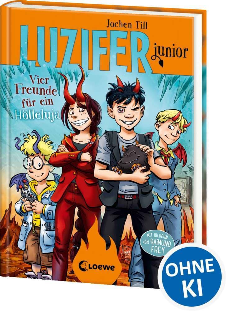 Luzifer junior (Band 17) - Vier Freunde für ein Hölleluja