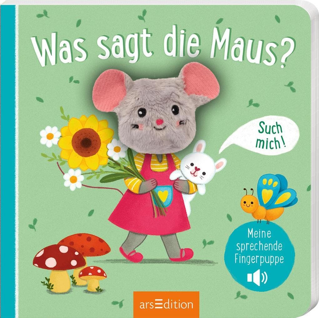 Meine sprechende Fingerpuppe: Was sagt die Maus?: Such mich!