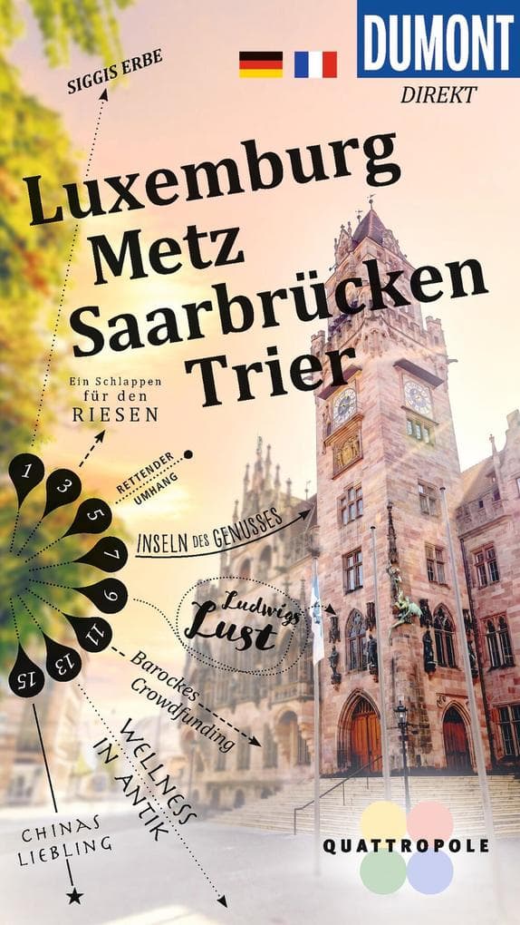 DUMONT direkt Reiseführer E-Book Luxemburg, Metz, Saarbrücken, Trier