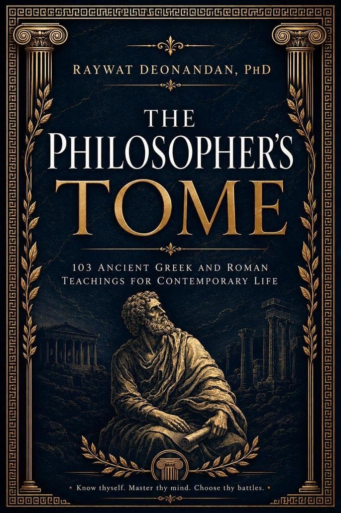 The Philosopher's Tome: 103 Ancient Greek and Roman Teachings for Contemporary Life