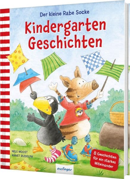 8. Nele Moost: Der kleine Rabe Socke - Kindergarten-Geschichten