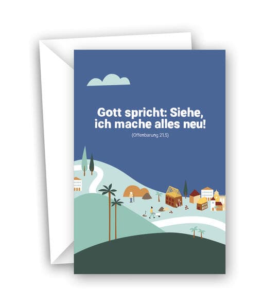 Gott spricht: Siehe, ich mache alles neu! (Offenbarung 21,5) Jahreslosung 2026