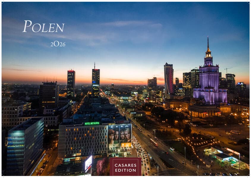 Polen Kalender 2026 - Wandkalender | Fotokalender Osteuropa 24x35cm - Entdecken Sie die schönsten Orte Polens | Der einzigartige . mit faszinierenden Fotos und Sehenwürdigkeiten