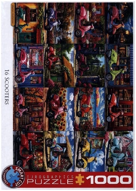 16 Scooters by Chris Bigelow