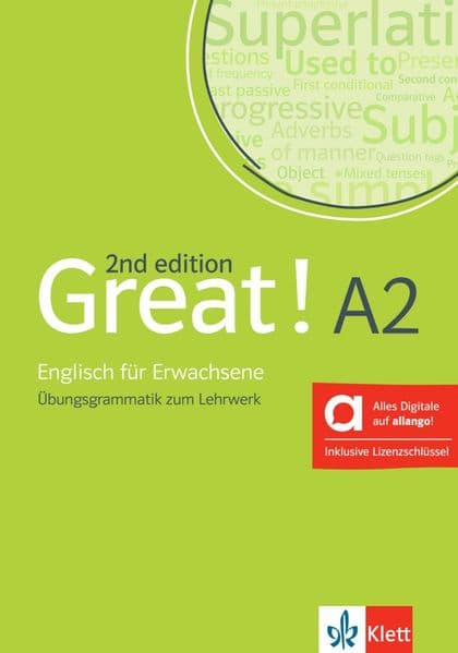 Great! A2 2nd edition - Hybride Ausgabe allango. Übungsgrammatik zum Lehrwerk