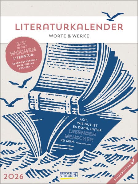 Literaturkalender 2026