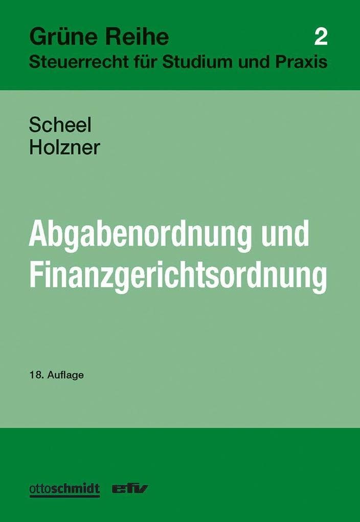 Abgabenordnung und FGO