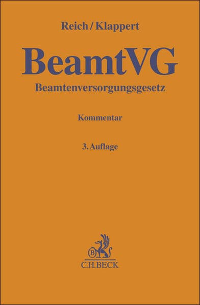 Beamtenversorgungsgesetz. BeamtVG