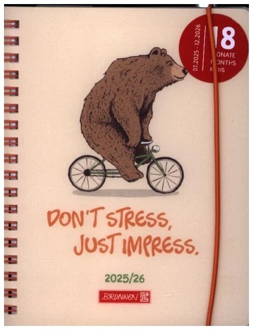 Schülerkalender (2025/2026) Bear