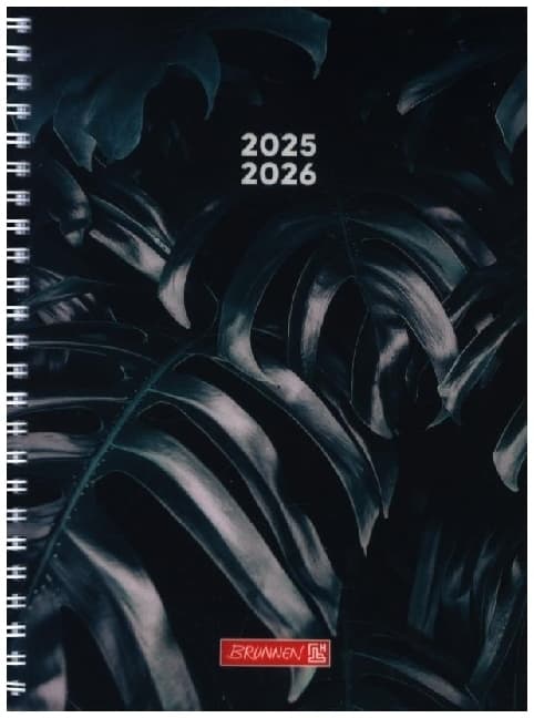Schülerkalender Style (2025/2026) Monstera