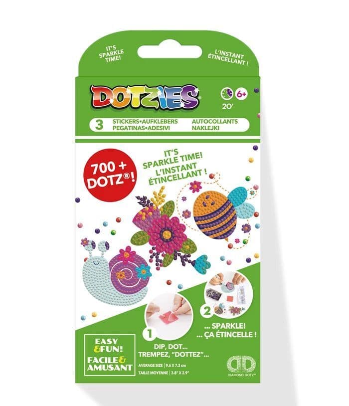 Dotzies - Diamond Painting Sticker Garten-Freunde