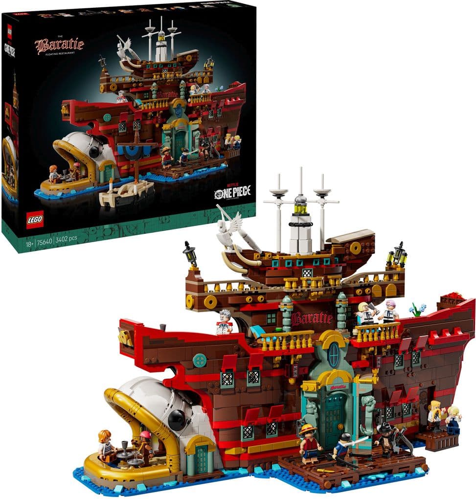 LEGO® ONE PIECE 75640 Baratié, das Schwimmende Restaurant