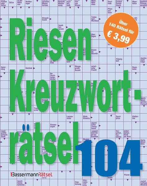 Riesen-Kreuzworträtsel 104
