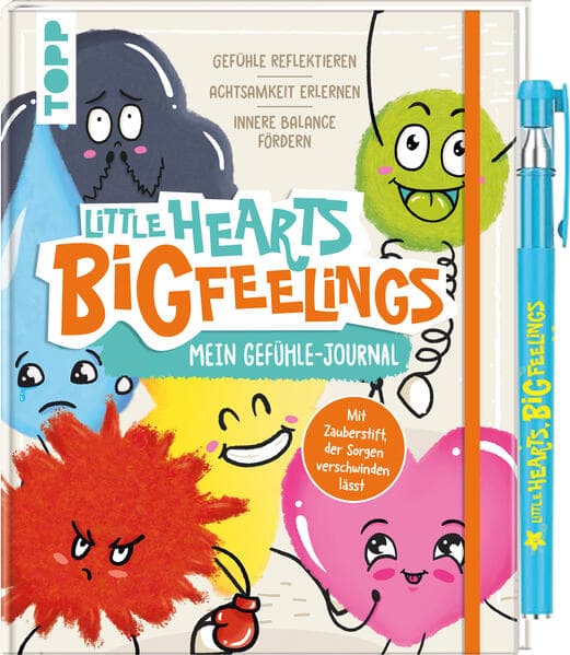 8. Martina Helfrich, Christine Schlitt: Little Hearts, Big Feelings - Mein Gefühle-Journal