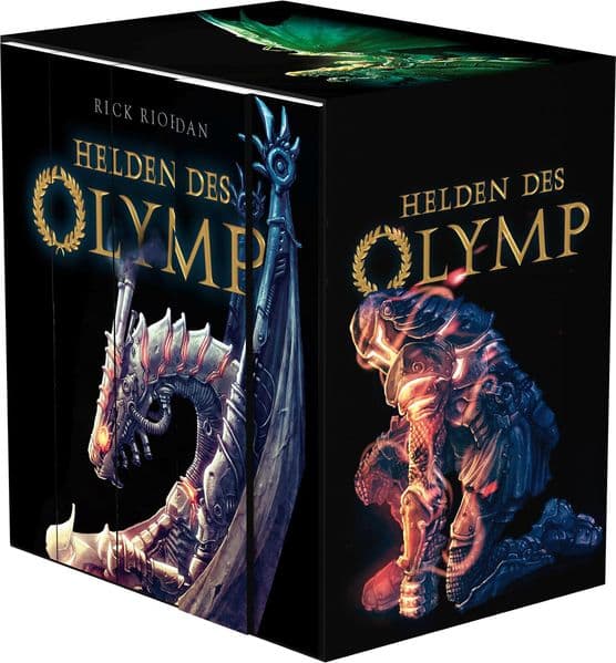 10. Rick Riordan: Helden des Olymp Tachenbuchschuber Bände 1 - 5