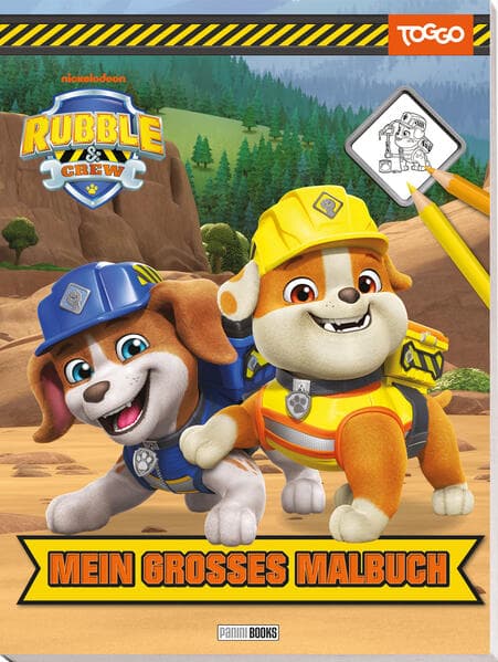 Rubble & Crew: Mein großes Malbuch