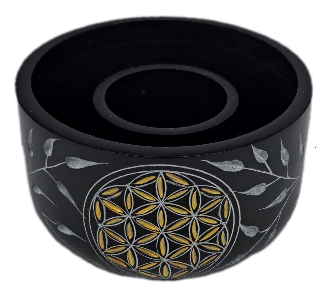 Räucherschale."BDL".Black Stone.IN186