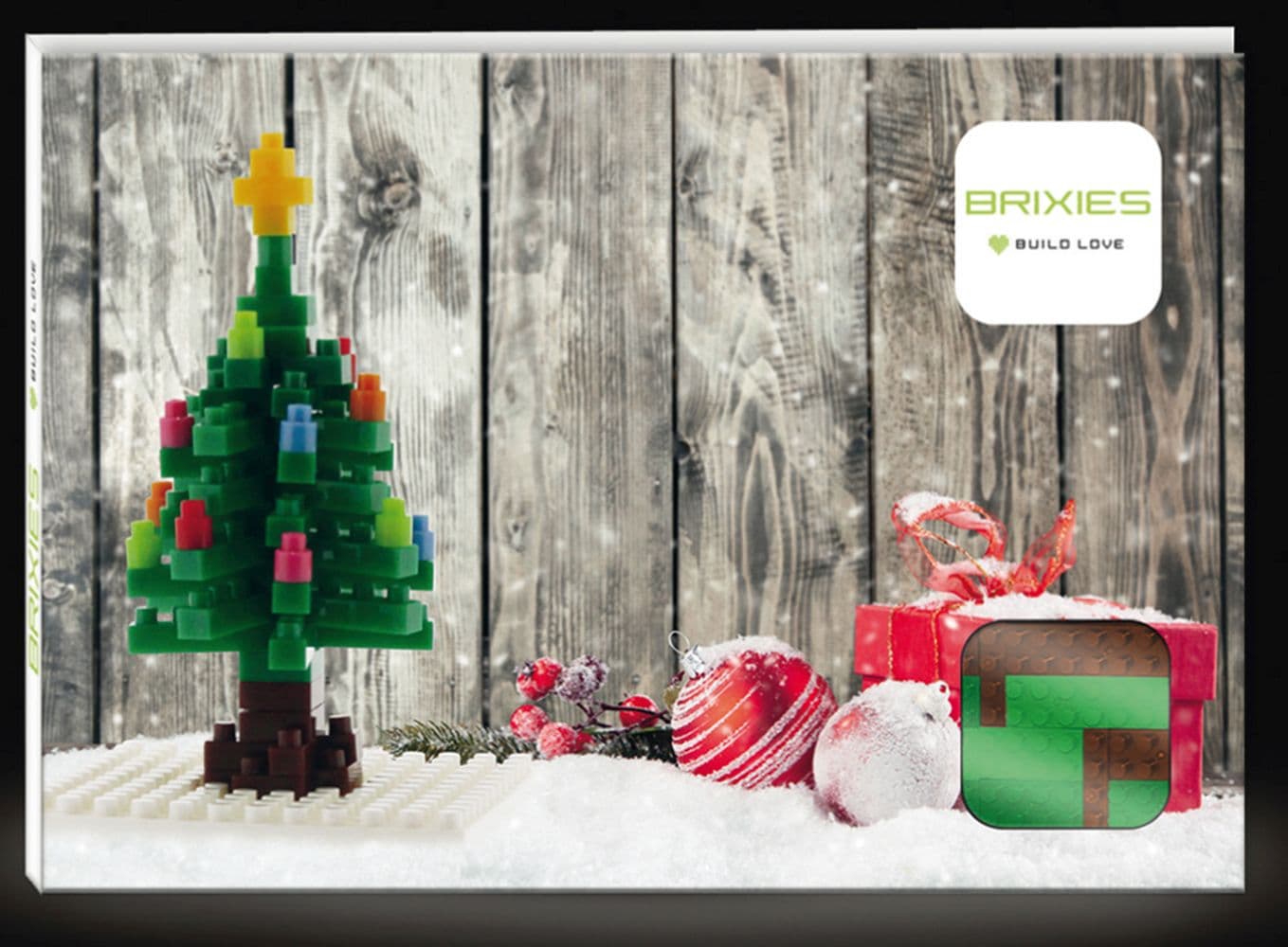 Brixies - Karte Weihnachtsbaum