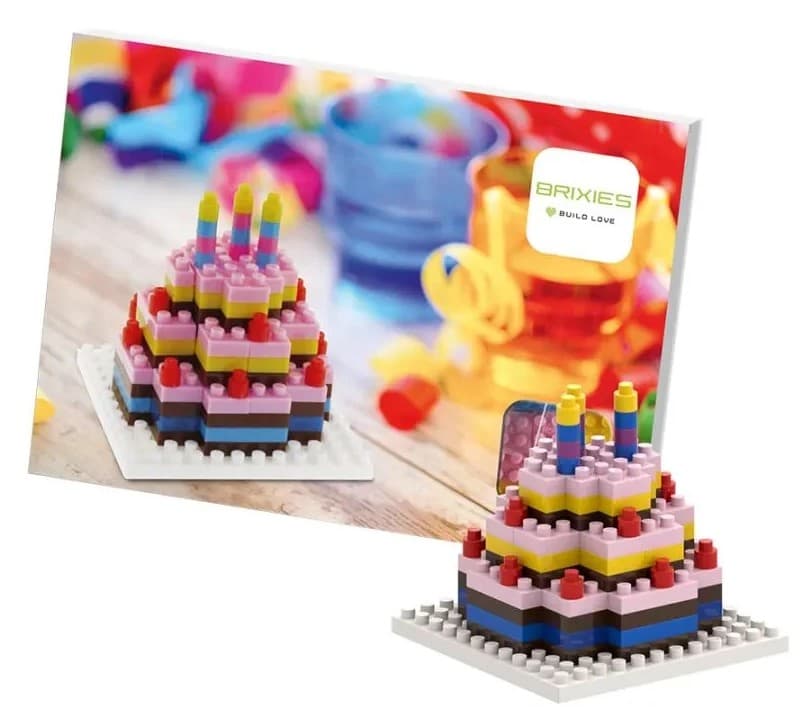 Brixies - Karte Geburtstagskuchen