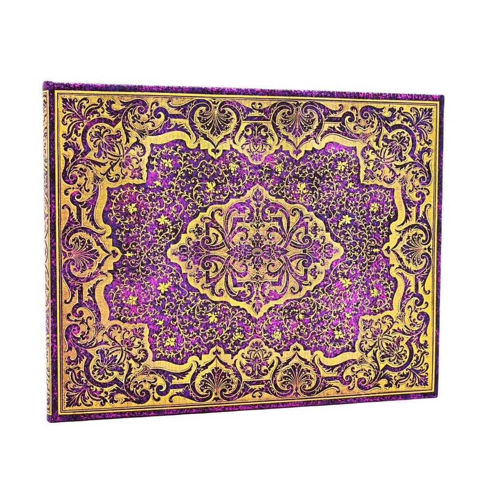 Picaresque Unlined Hardcover Guest Book (Elastic Band Closure)