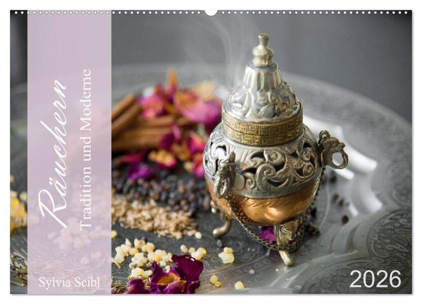 Räuchern Tradition und Moderne (Wandkalender 2026 DIN A2 quer), CALVENDO Monatskalender