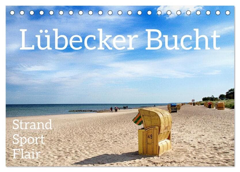 Lübecker Bucht Strand - Sport - Flair (Tischkalender 2026 DIN A5 quer), CALVENDO Monatskalender