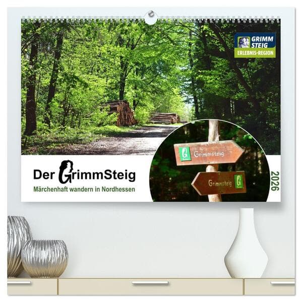Der Grimmsteig (hochwertiger Premium Wandkalender 2026 DIN A2 quer), Kunstdruck in Hochglanz