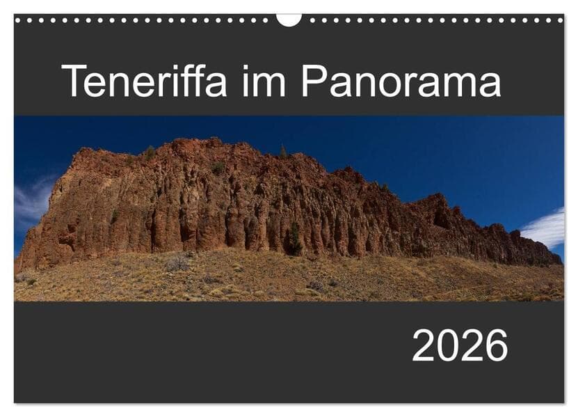 Teneriffa im Panorama (Wandkalender 2026 DIN A3 quer), CALVENDO Monatskalender
