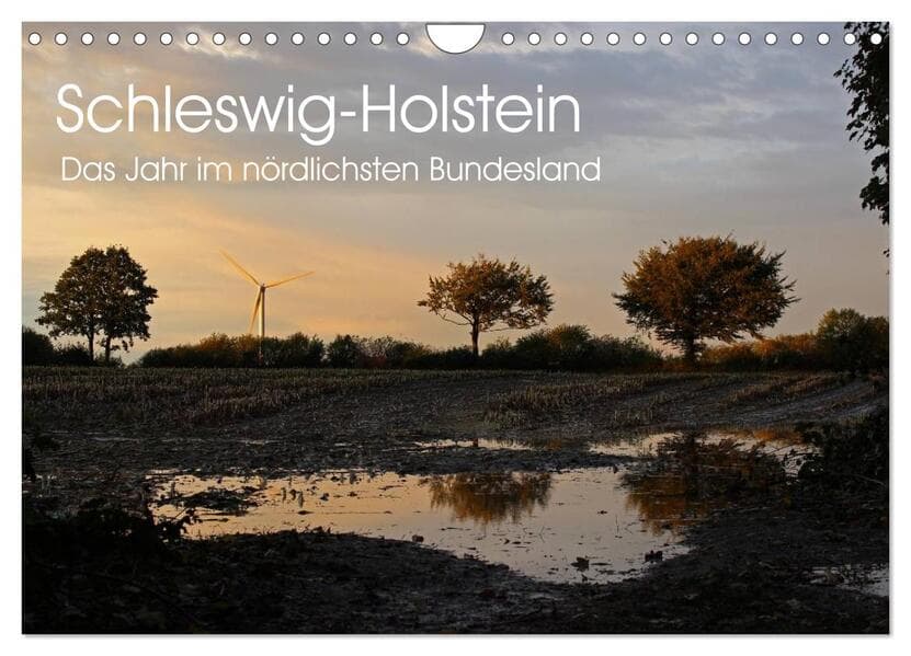 Schleswig-Holstein (Wandkalender 2026 DIN A4 quer), CALVENDO Monatskalender
