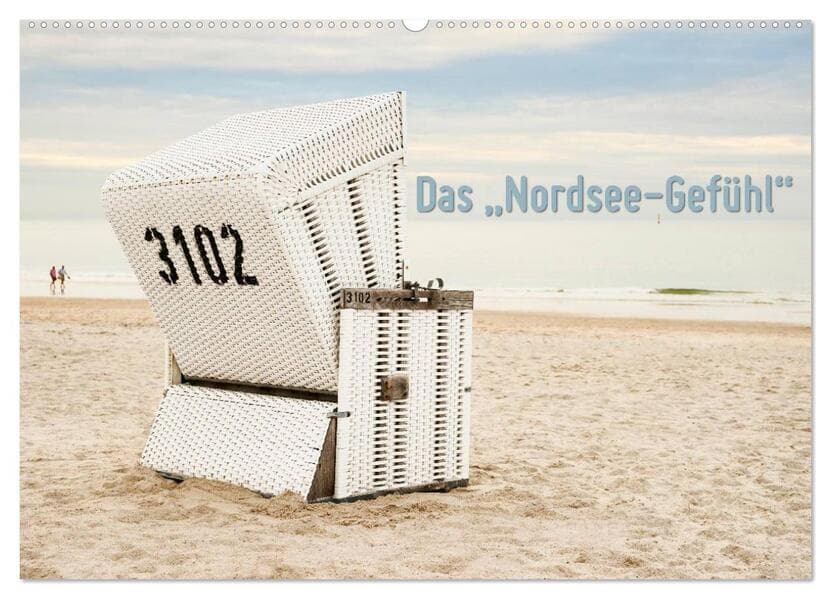 Das "Nordsee-Gefühl" (Wandkalender 2026 DIN A2 quer), CALVENDO Monatskalender