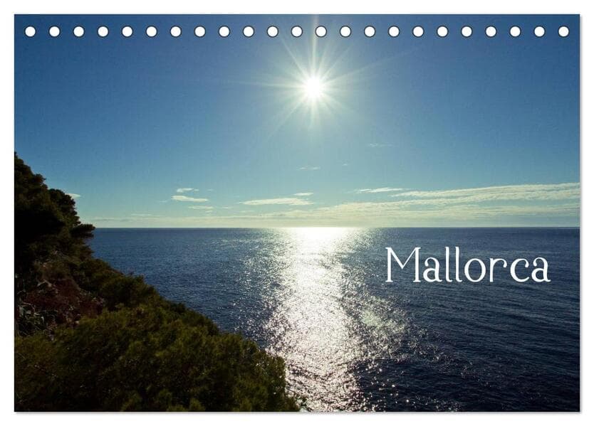 Mallorca (Tischkalender 2026 DIN A5 quer), CALVENDO Monatskalender