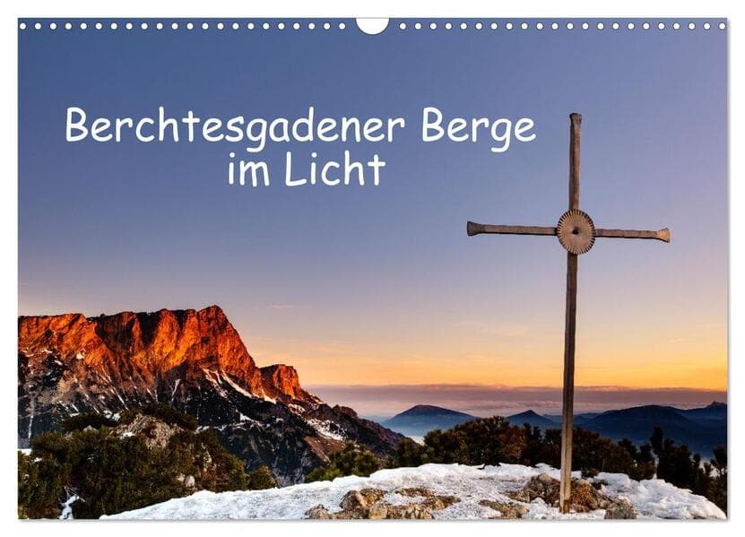 Berchtesgadener Berge im Licht (Wandkalender 2026 DIN A3 quer), CALVENDO Monatskalender