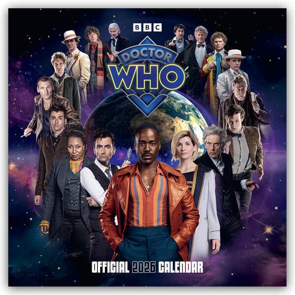 Doctor Who - The Classic Edition 2026 - Wandkalender