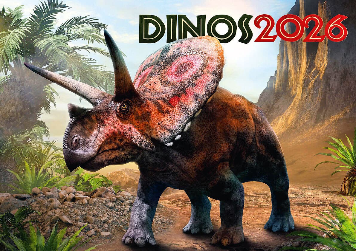 Dinos 2026: Dinosaurier Kalender