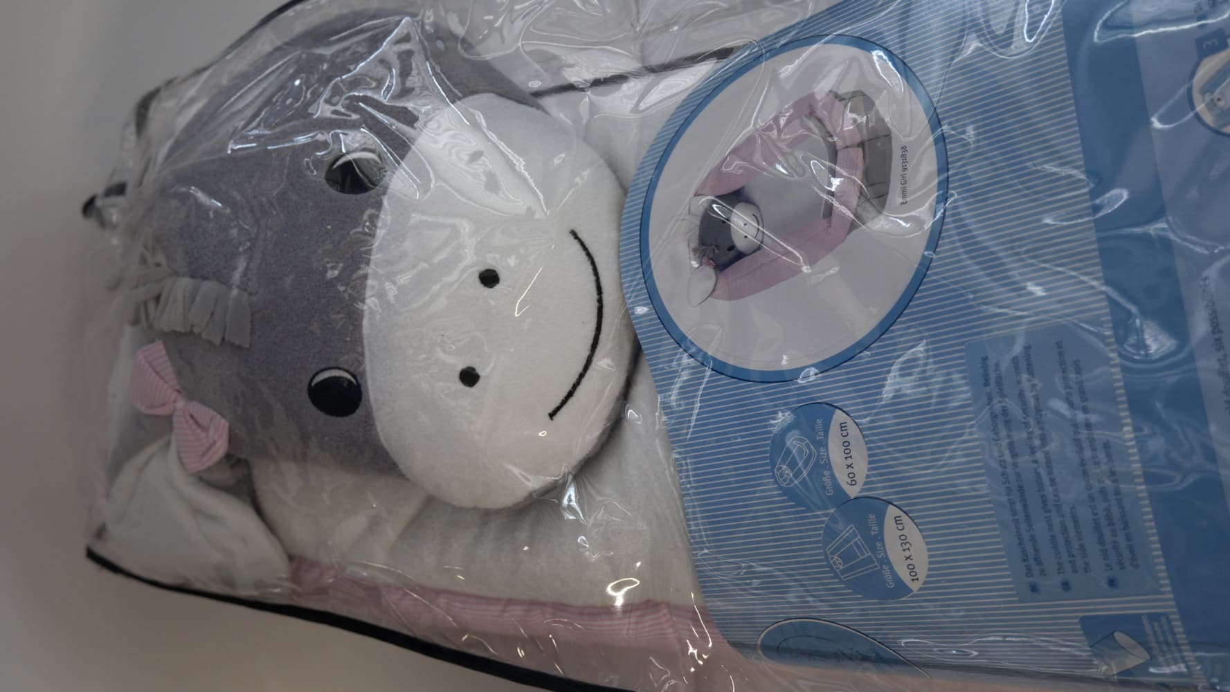 Kuschelnest EMMI GIRL (100x130cm) in rosa