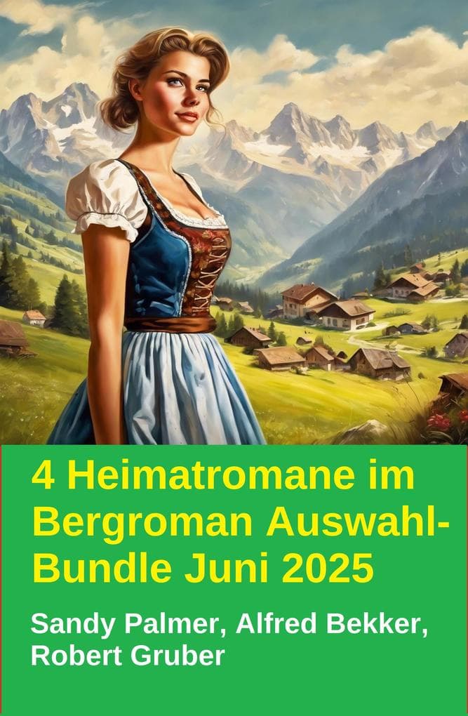4 Heimatromane im Bergroman Auswahl-Bundle Juni 2025