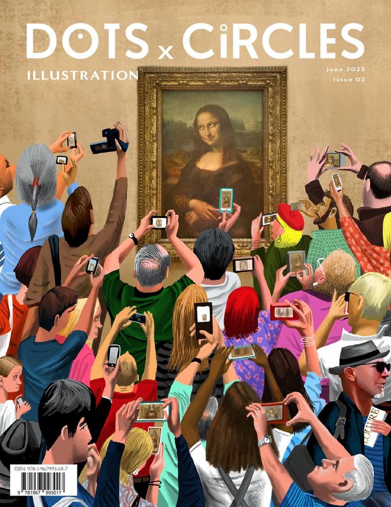 Dots X Circles Illustration Magazine Issue 02