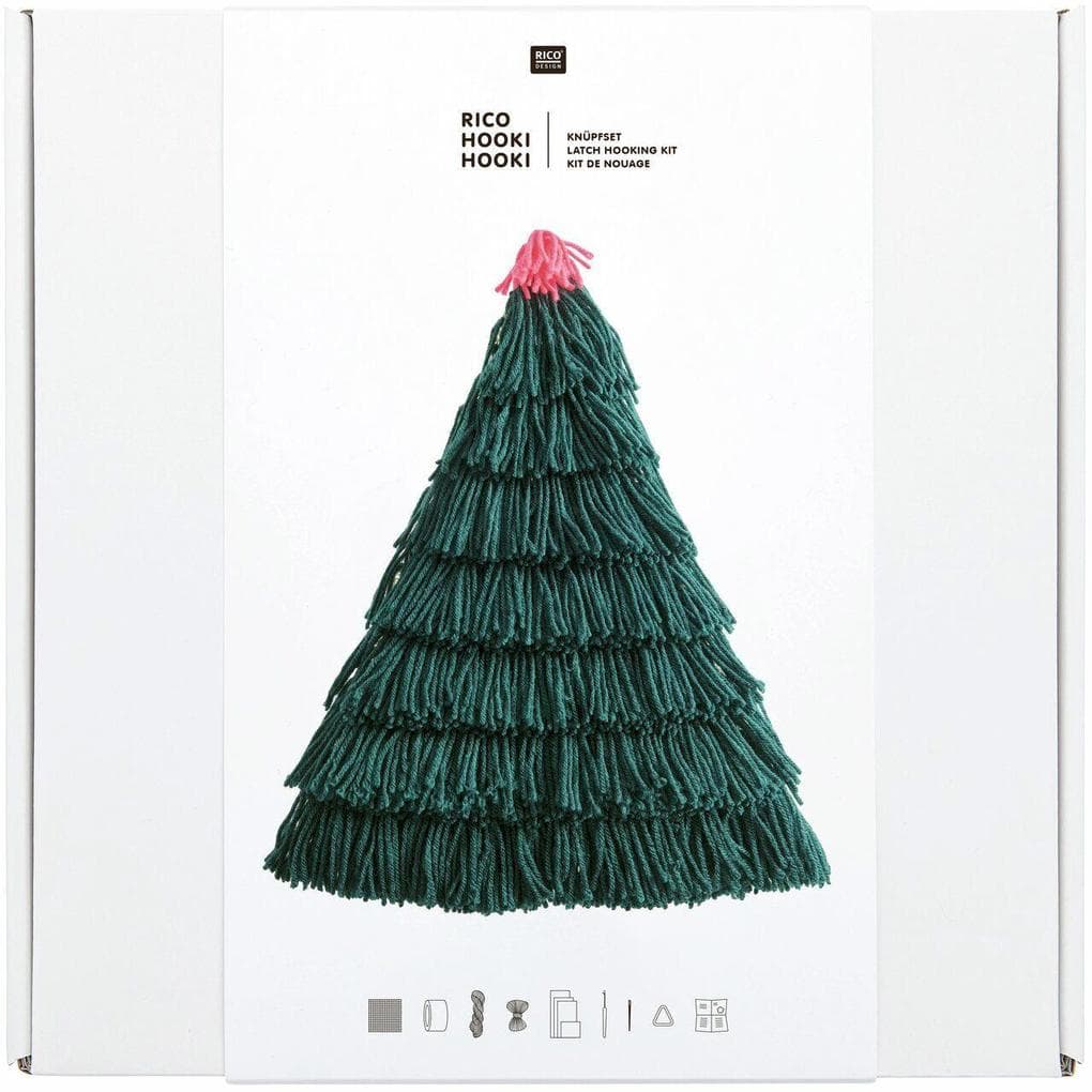 Rico Hooki Hooki, Knüpfset, Weihnachtsbaum