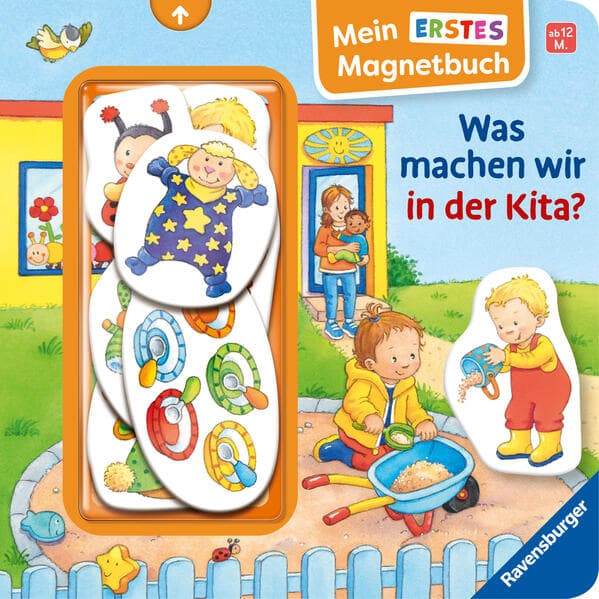 1. Sandra Grimm: Mein erstes Magnetbuch - Was machen wir in der Kita?