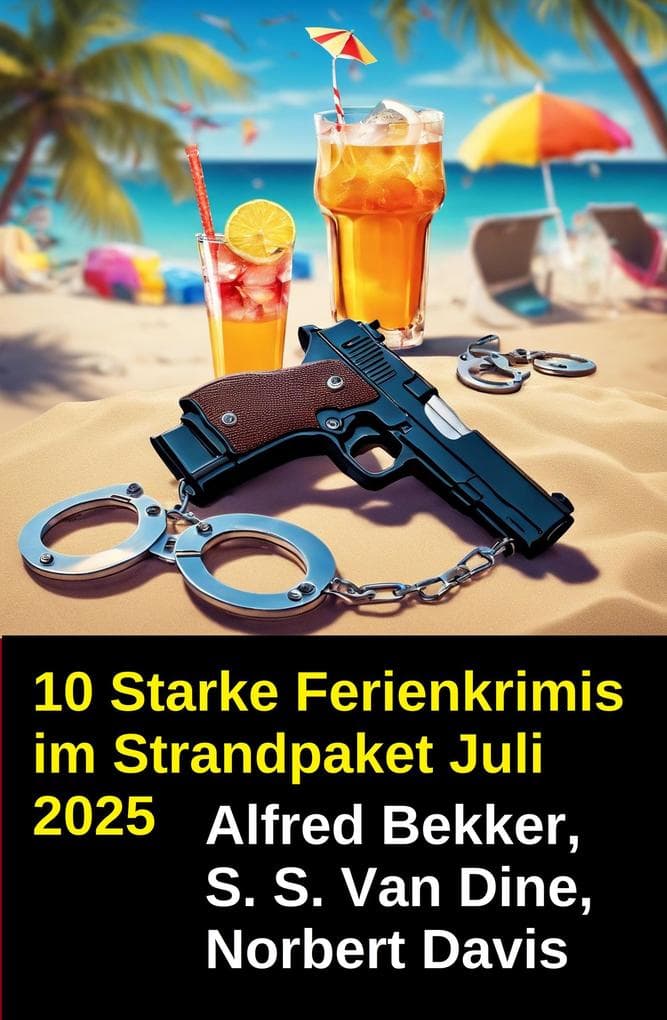 10 Starke Ferienkrimis im Strandpaket Juli 2025